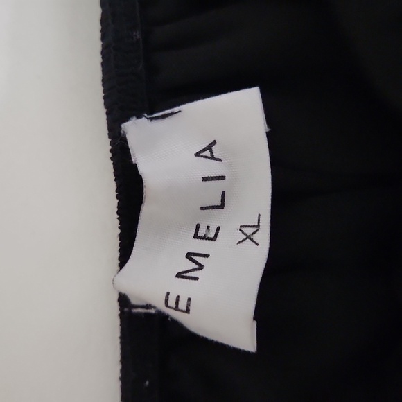 Off-Shoulder Black Romper XL Summer Vacation Cruise Party Spring - Picture 9 of 9